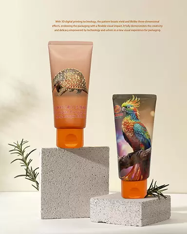 3D Digital Print Cosmetic Tubes