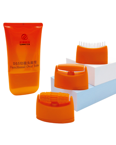 D55 Massage Flat Soft Tube with Applicator