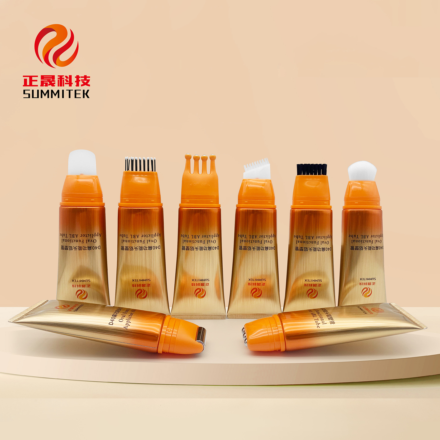 D40 Oval Soft Massage Tube