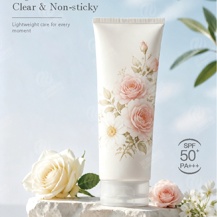 Beautiful Sunscreen Plastic Tubes