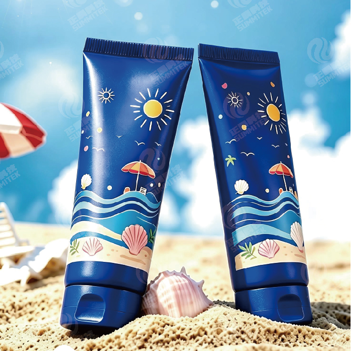 Beautiful Sunscreen Plastic Tubes