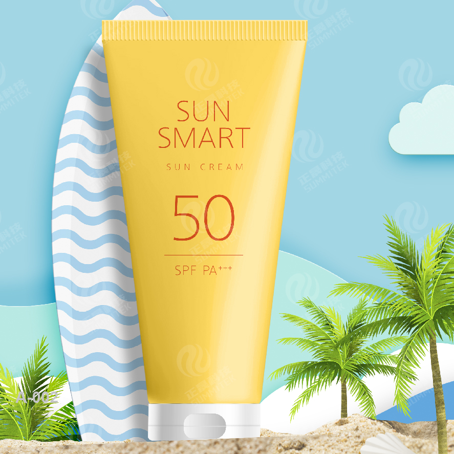 Beautiful Sunscreen Plastic Tubes