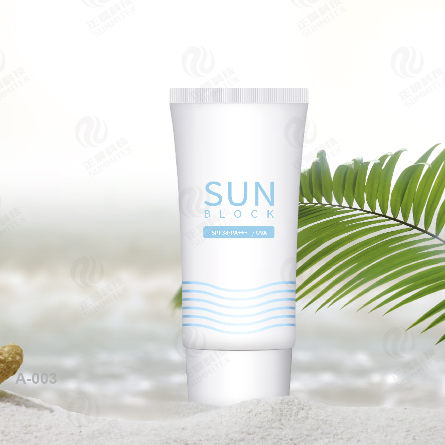 Beautiful Sunscreen Plastic Tubes