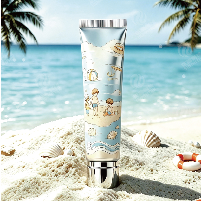 Beautiful Sunscreen Plastic Tubes