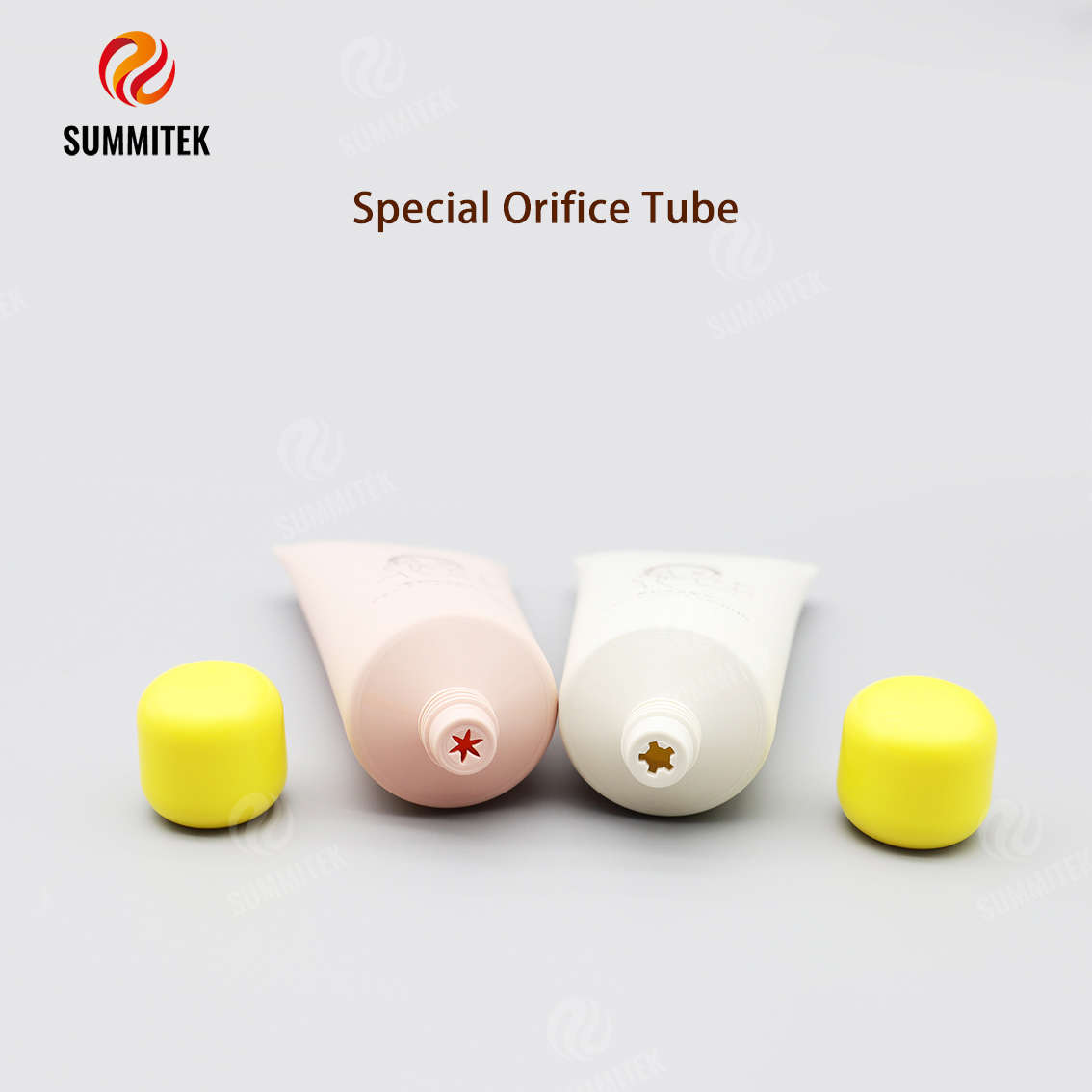 Special Orifice Round Tube | Custom Shape Cap, PE/ABL/Biodegradable