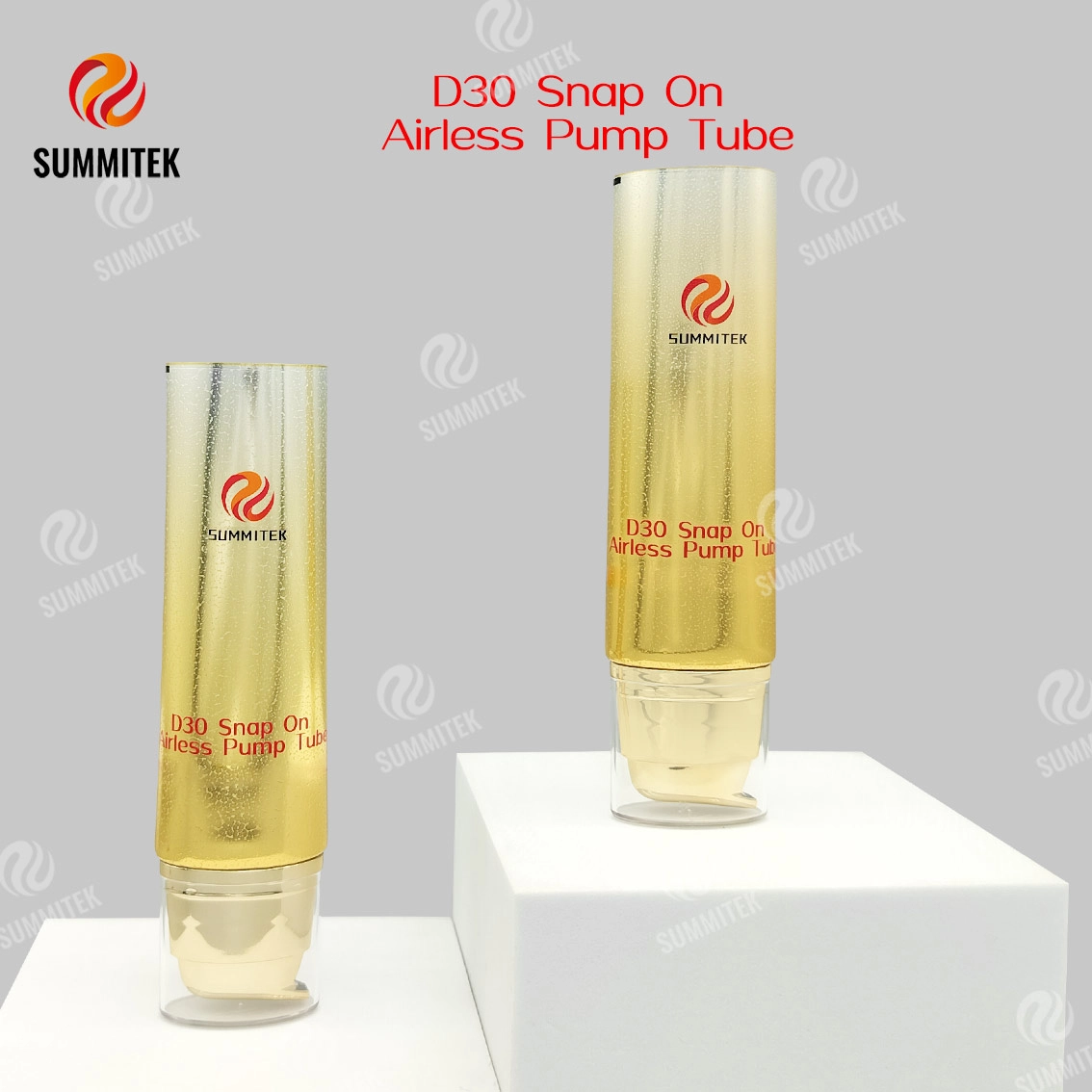 D30 Snap On Airless Pump Tube | Vacuum Pump Cosmetic Packaging