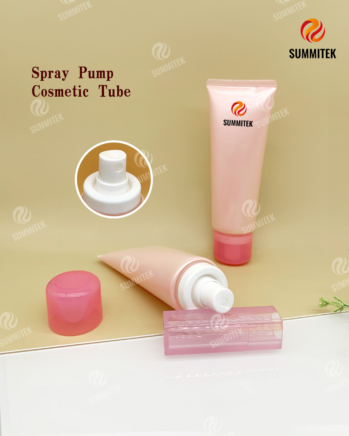 Spray Pump Tube | Fine Mist Cosmetic Packaging