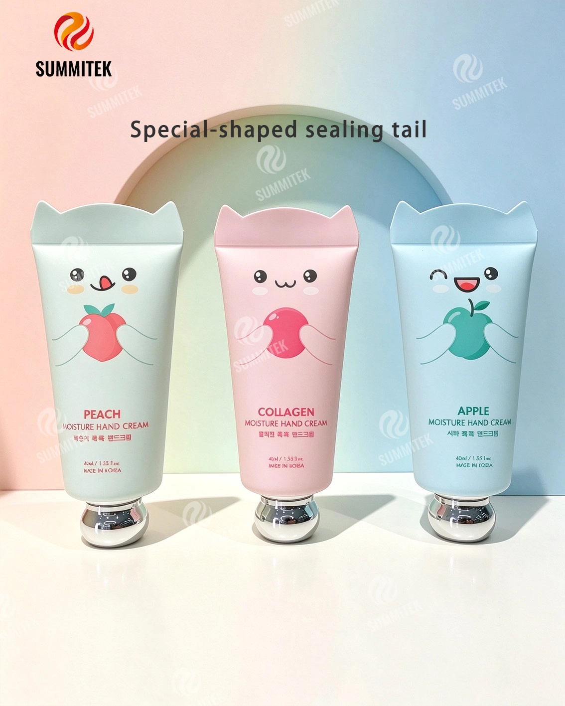 Special Shaped Tail Tube | Cartoon Custom Cosmetic Packaging Tube