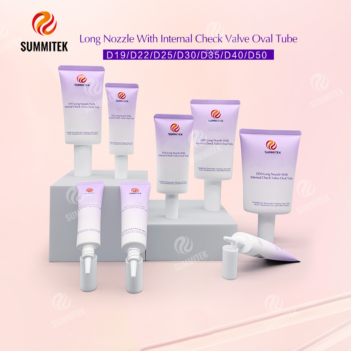 Long Nozzle Tube with Internal Check Valve | Precision Treatment Packaging
