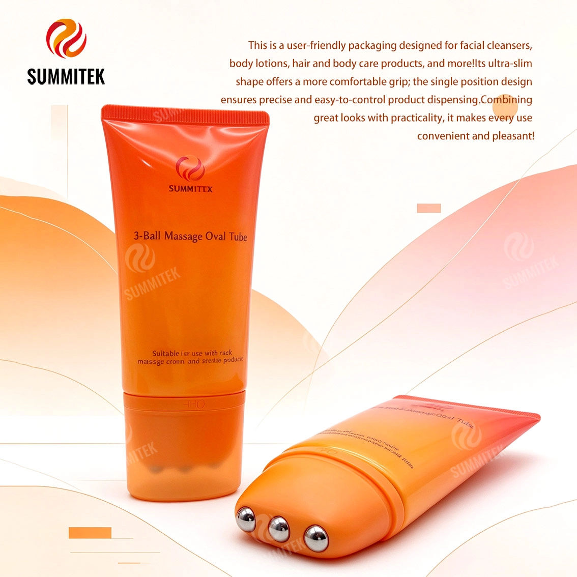 D50 3-Ball Massage Oval Tube | Neck & Body Massage Packaging
