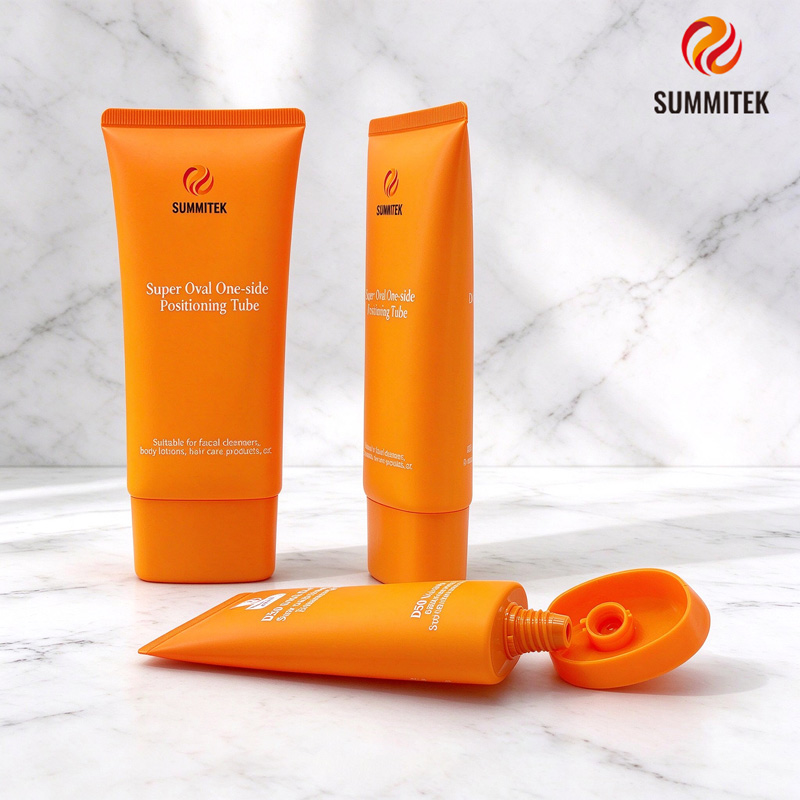 D50 Super Oval Flat Tube | Facial Cleanser & Body Lotion Packaging