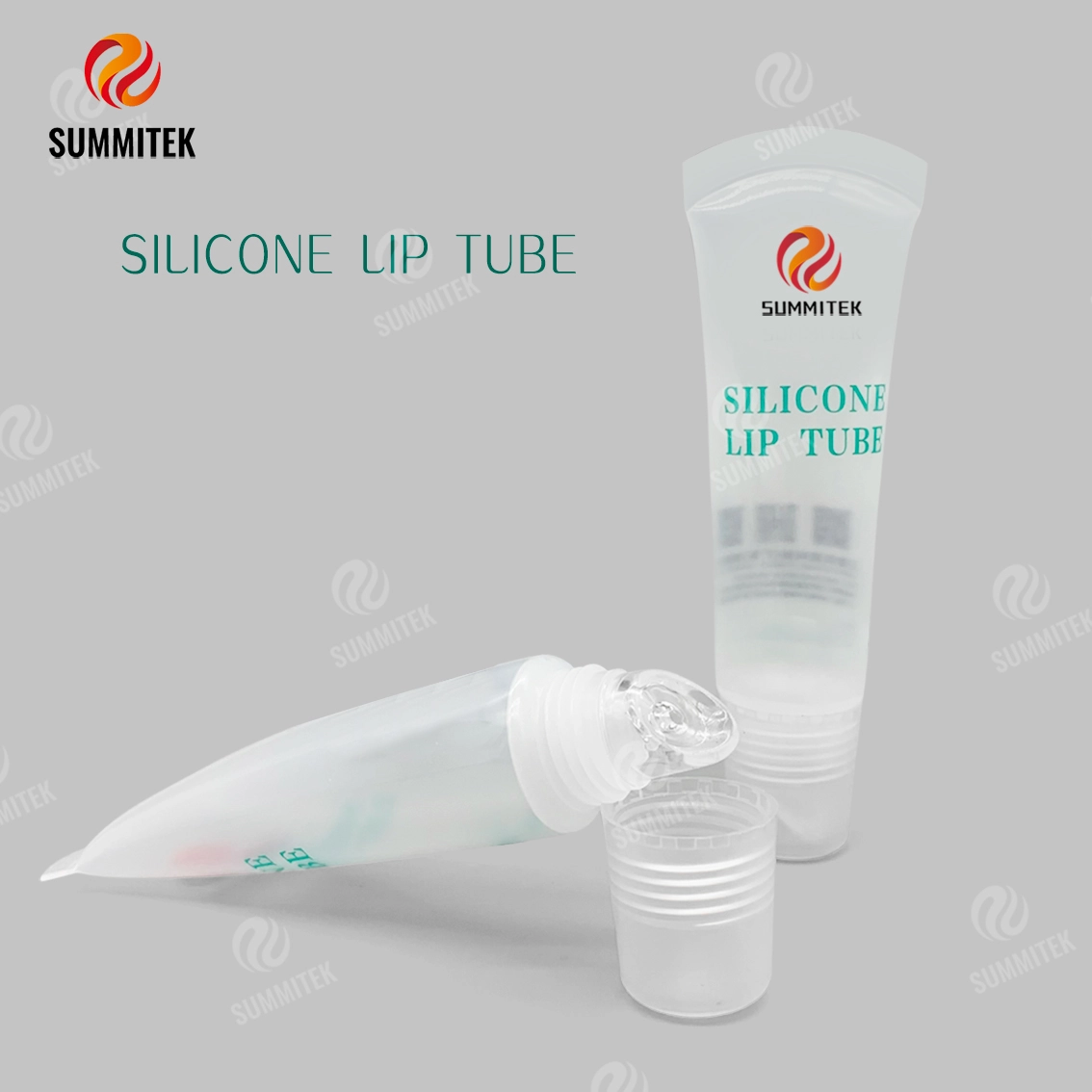 D19 Translucent Silicone Lip Tube | Recyclable Applicator Lip Balm & Lip Oil Packaging