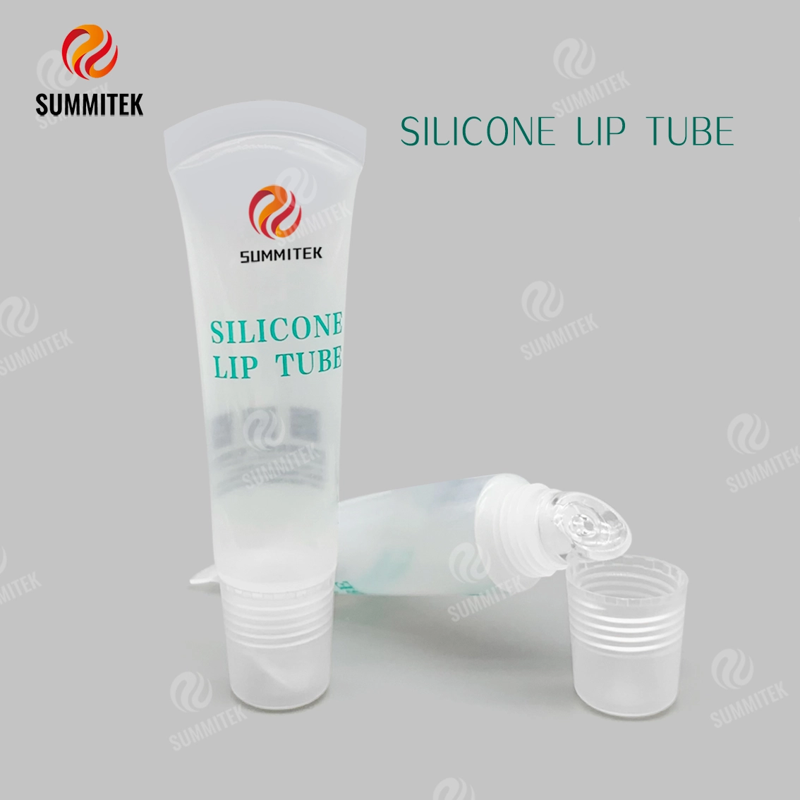 D19 Translucent Silicone Lip Tube | Recyclable Applicator Lip Balm & Lip Oil Packaging