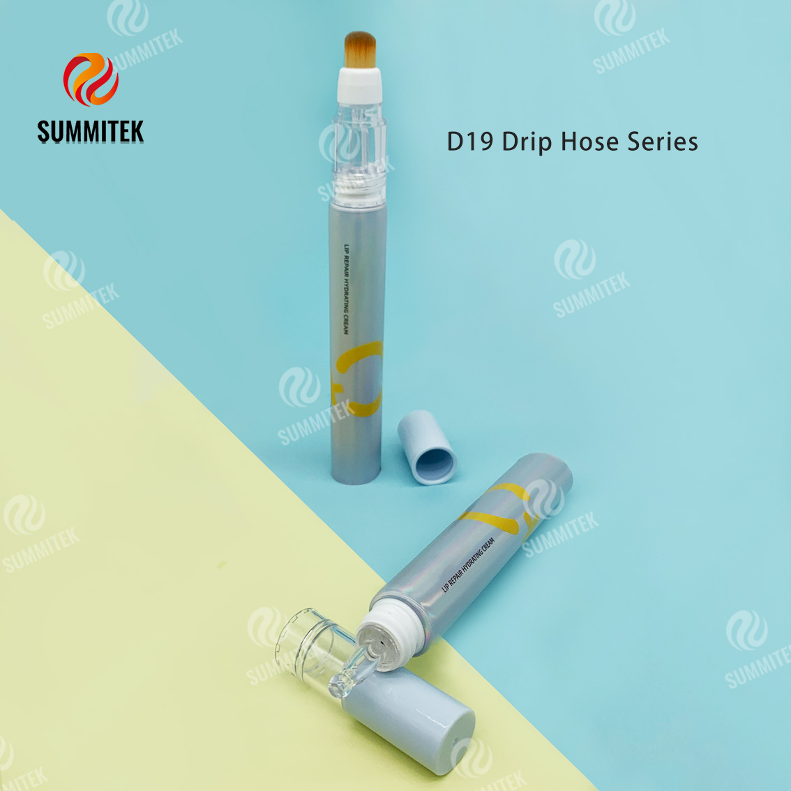 Multi-Applicator Deep Repair Tube | D16-D30 Custom Heads Serum Treatment Packaging