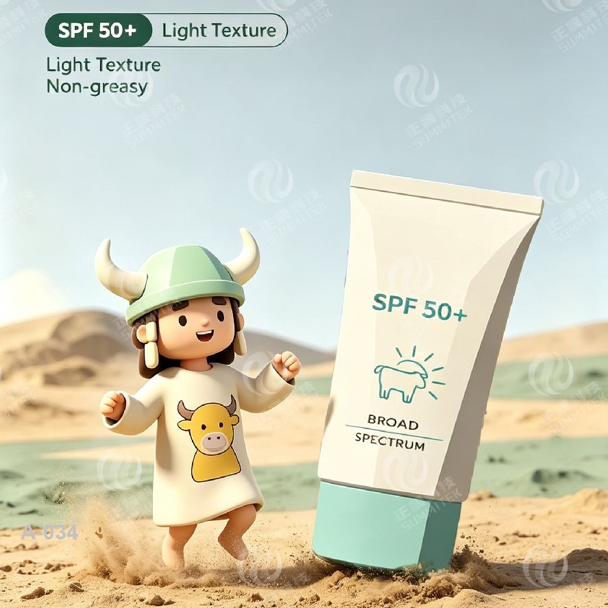 Oval Shape Soft Tube | Flat Body Sunscreen & Skincare Packaging