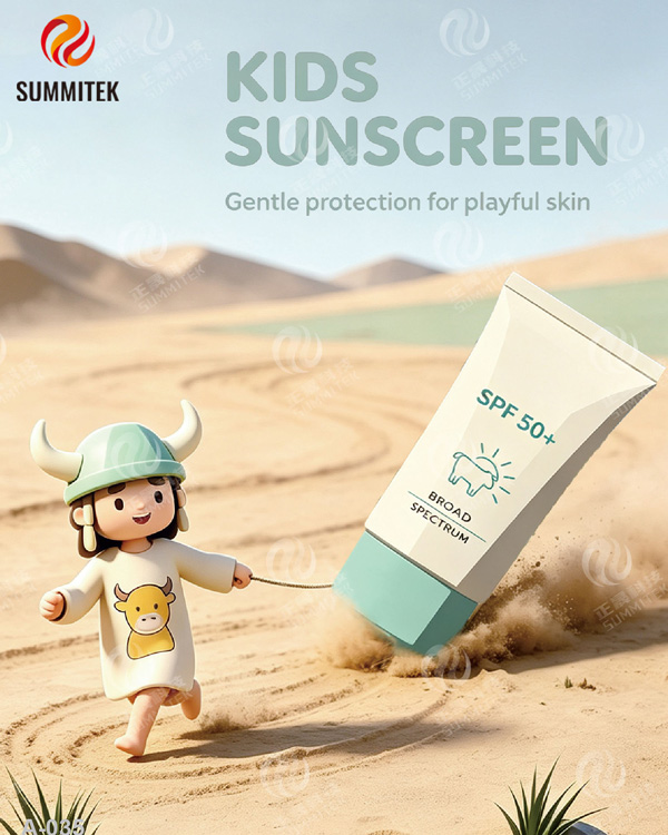 Oval Shape Soft Tube | Flat Body Sunscreen & Skincare Packaging