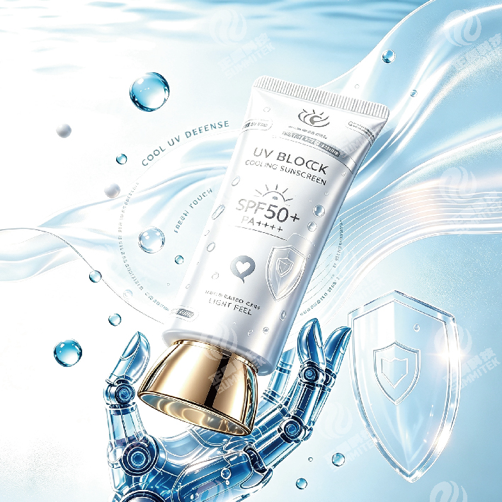 Sunscreen Tube with Electroplated Special Cap | PE/ABL UV Protection Packaging