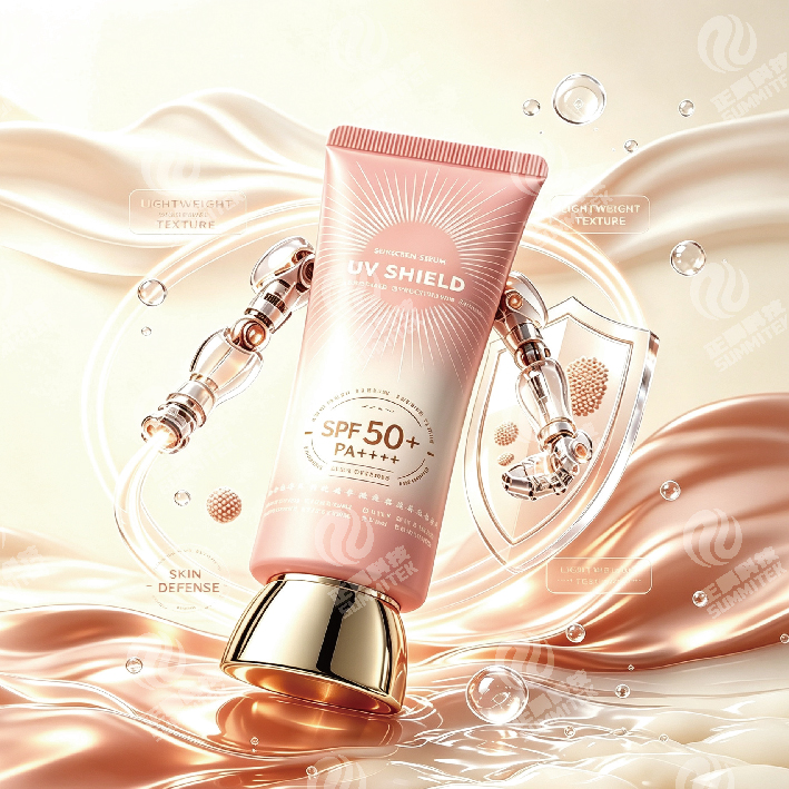 Sunscreen Tube with Electroplated Special Cap | PE/ABL UV Protection Packaging