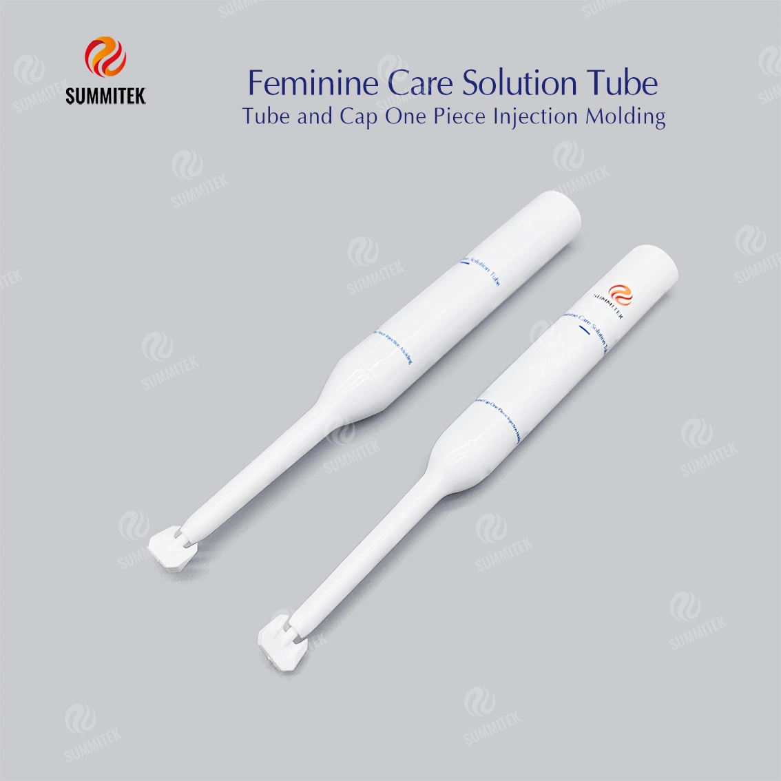 Long Nozzle Feminine Care Tube | D16/D19 Nanometer Calcium Carbonate Eco Tube