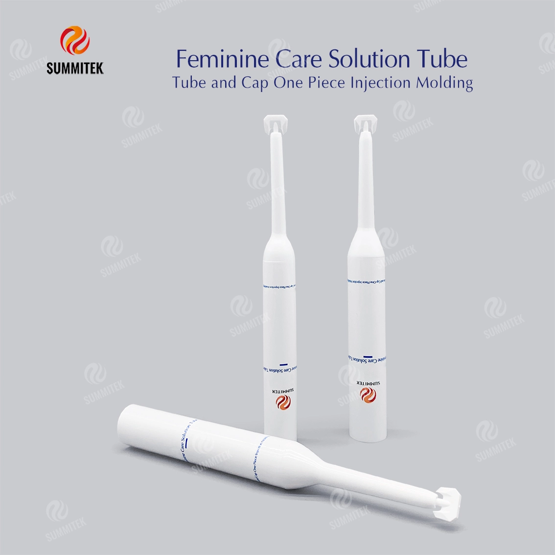 Long Nozzle Feminine Care Tube | D16/D19 Nanometer Calcium Carbonate Eco Tube