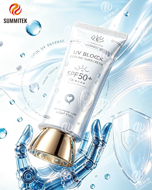 Sunscreen Tube with Electroplated Special Cap | PE/ABL UV Protection Packaging