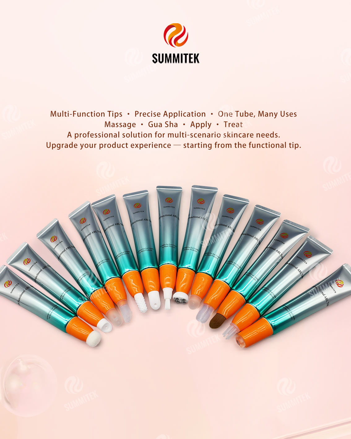 D19 Multi-Functional Applicator Tube | Custom Tips for Eye & Lip Care