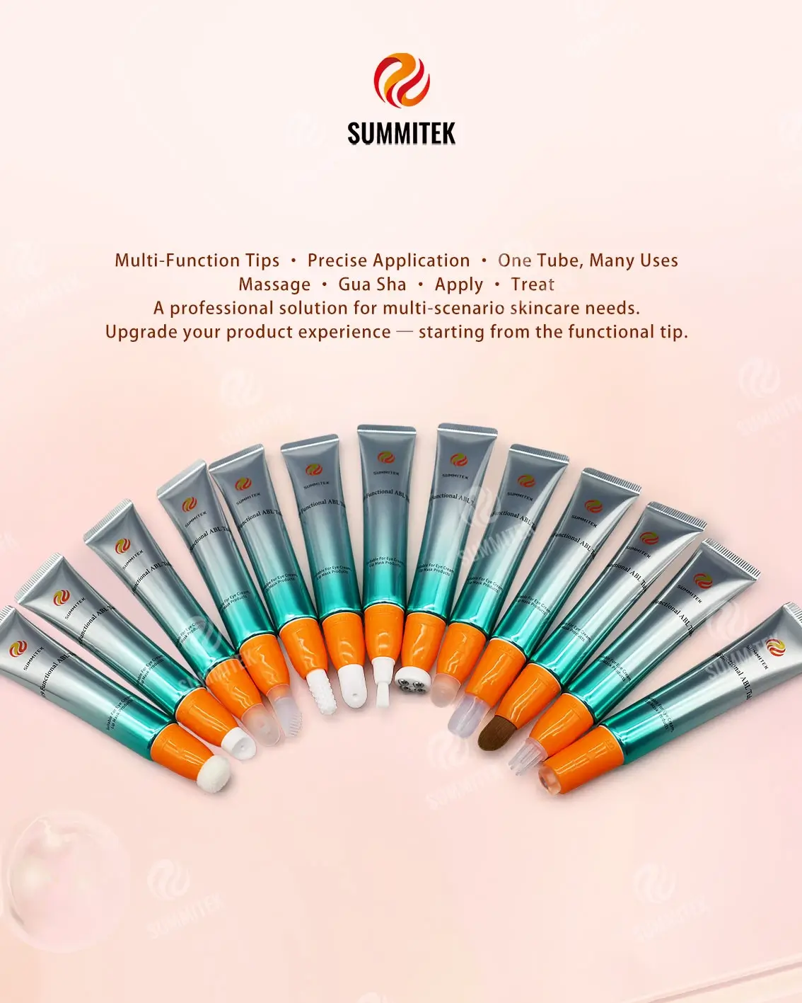 D19 Multi-Functional Applicator Tube | Custom Tips for Eye & Lip Care