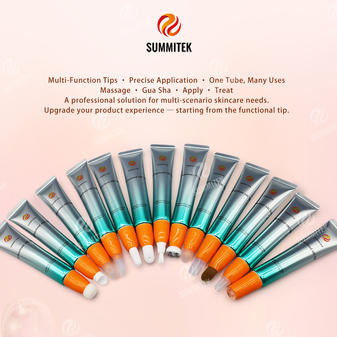 D19 Multi-Functional Applicator Tube | Custom Tips for Eye & Lip Care