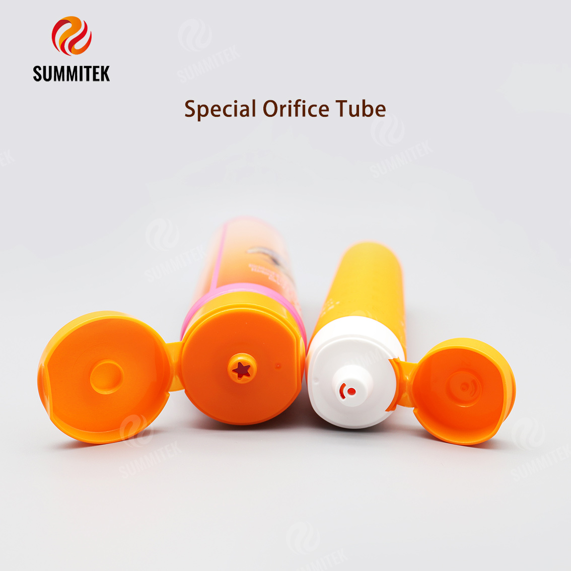Special Orifice Round Tube | Custom Shape Cap, PE/ABL/Biodegradable