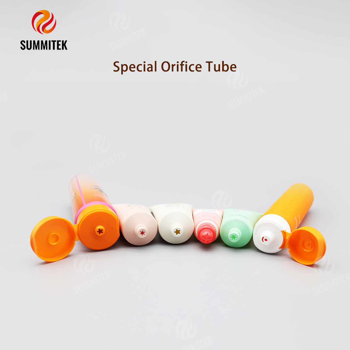 Special Orifice Round Tube | Custom Shape Cap, PE/ABL/Biodegradable