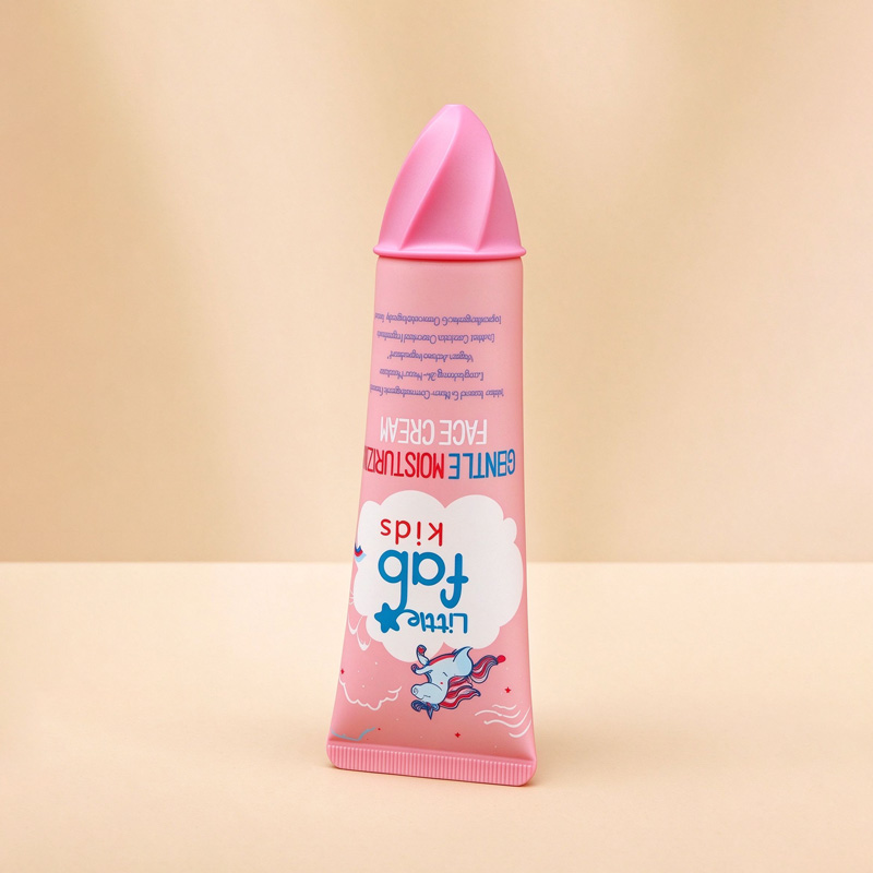 Kids Sunscreen and Moisturizer Tube with Ice Cream Push-On Cap