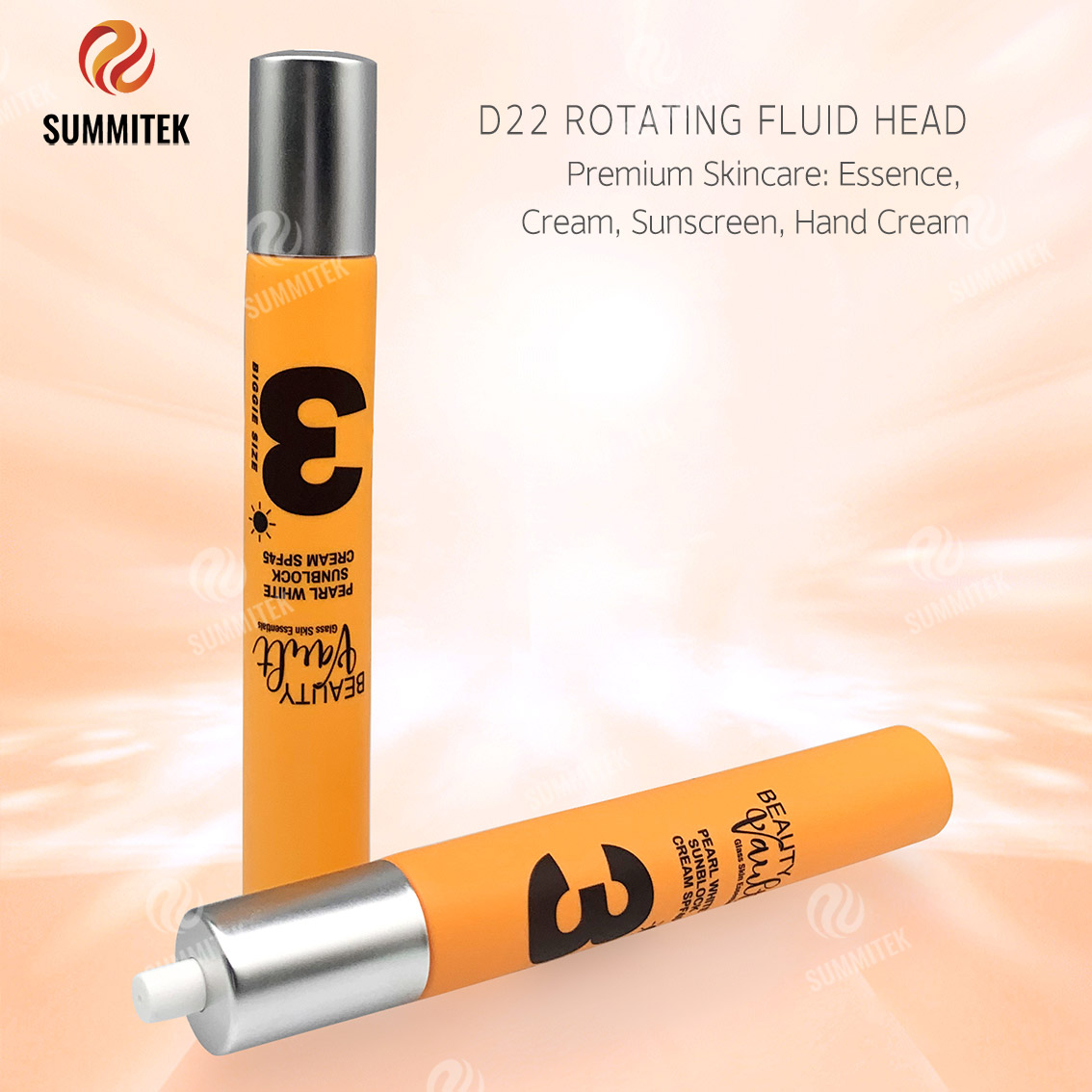 D22 Rotating Dispenser Tube for Premium Skin Care