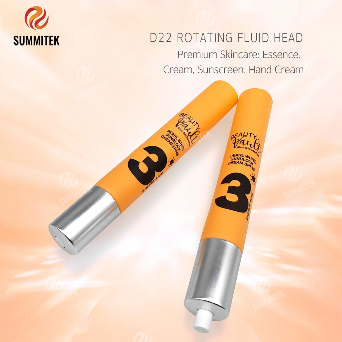 D22 Rotating Dispenser Tube for Premium Skin Care